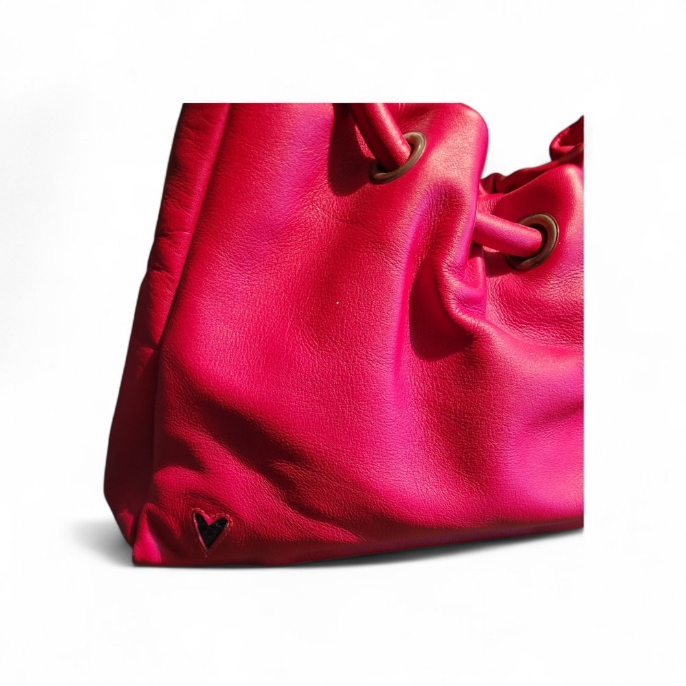 Vibrant Red Tote Bag - Picture 2 of 5